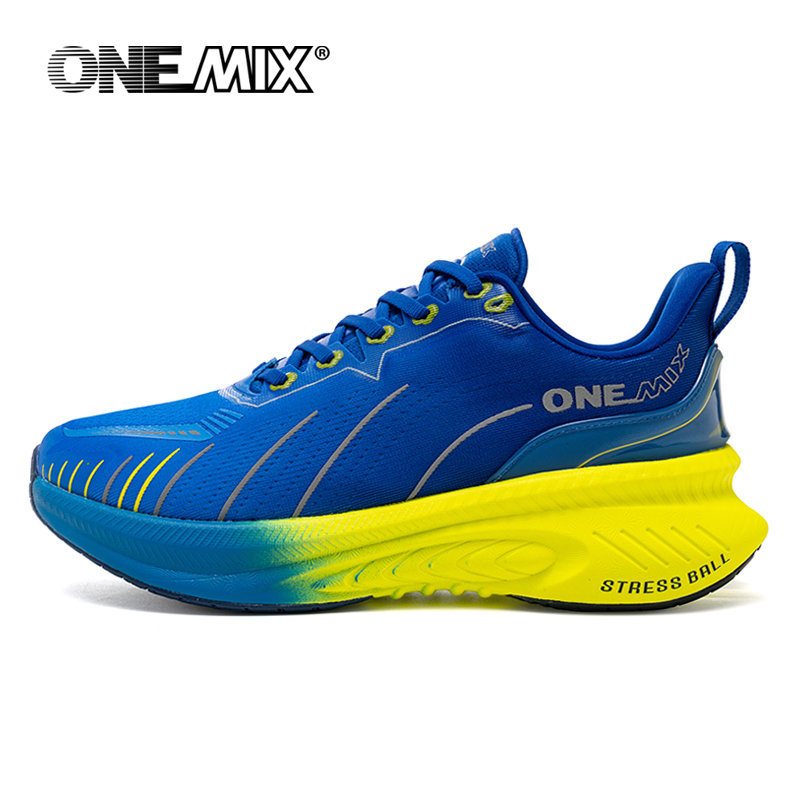 ONEMIX White Road Running Shoe - Reflective Night Running Shoes ulasan dan harga