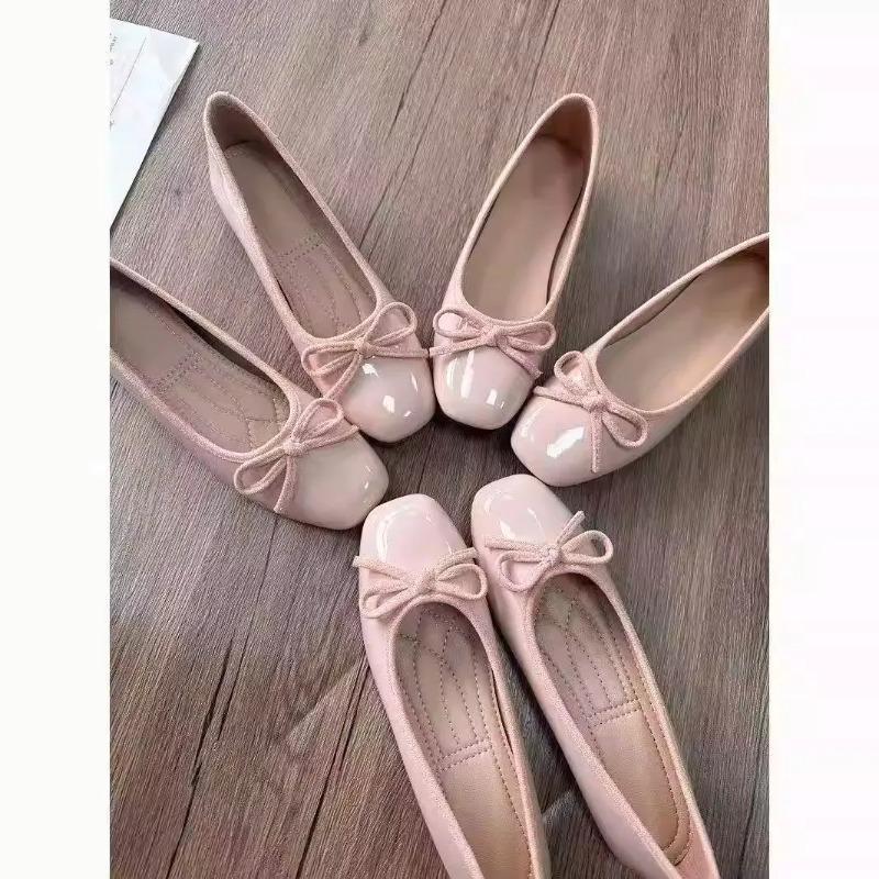 Women Ballet Flats Square Toe  - Women'S Shoes ulasan dan harga