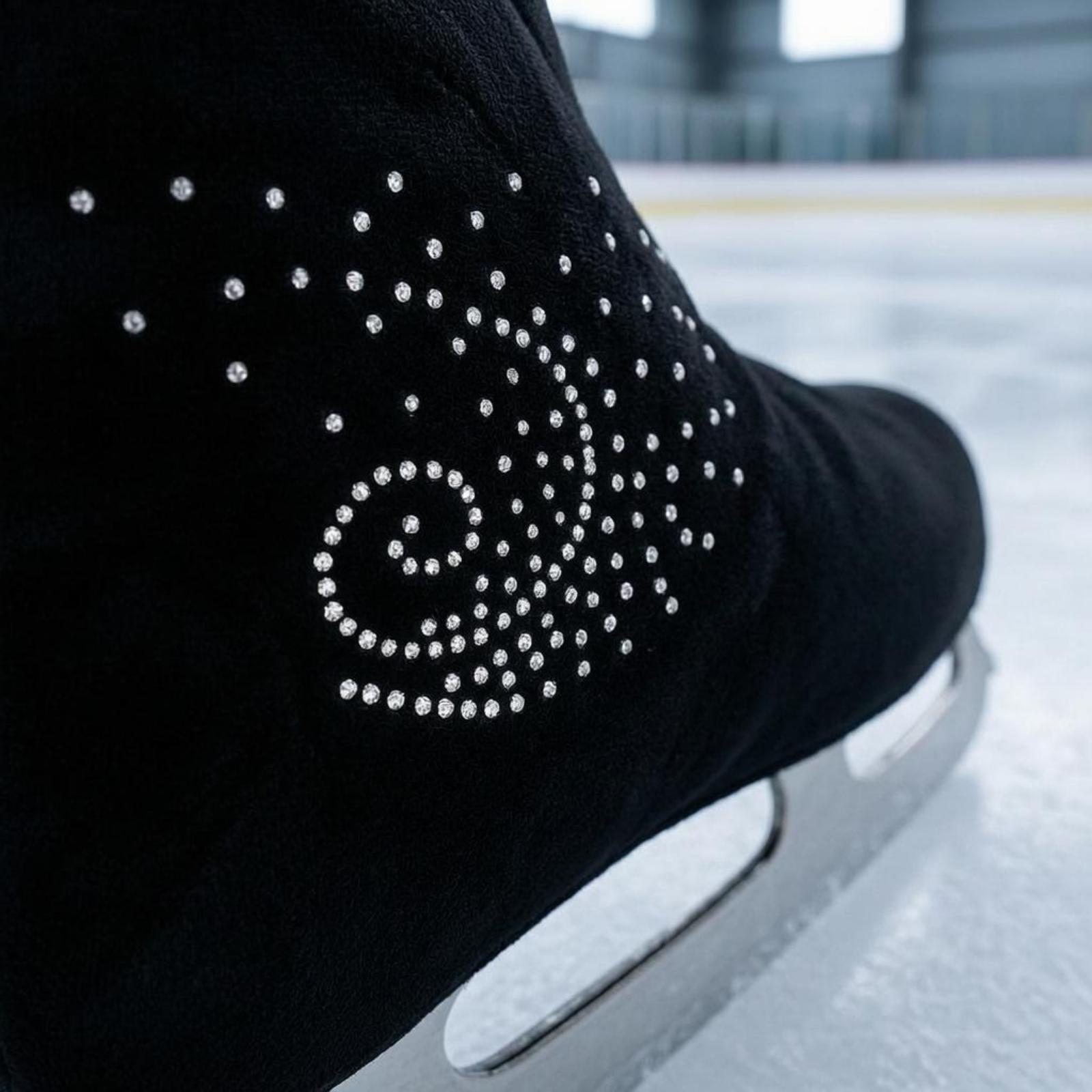 Plush Velvet Ice Skate Covers  - Boots ulasan dan harga