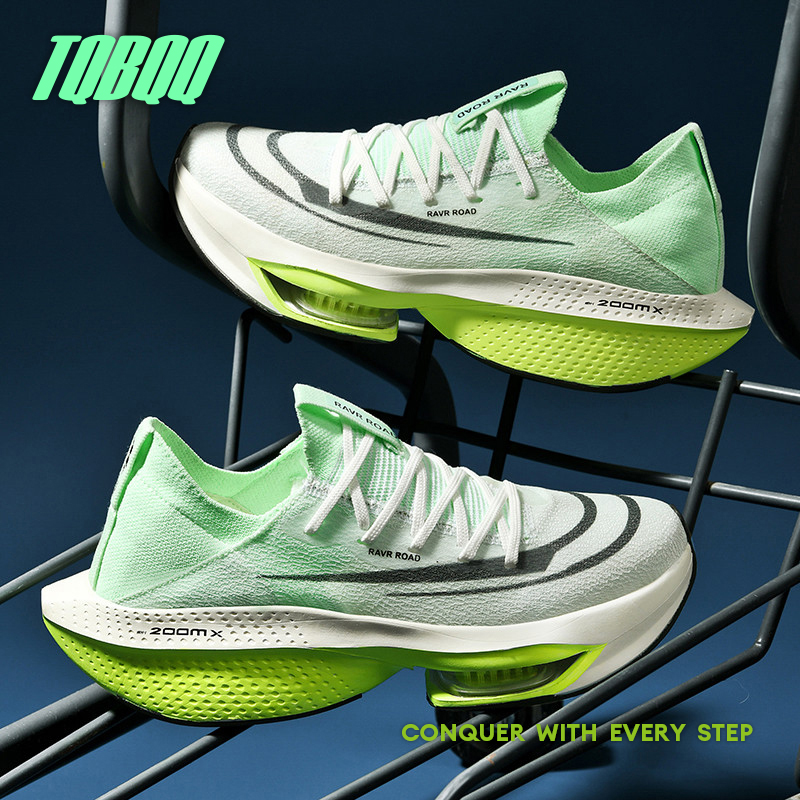 Carbon Plate Air Cushion Runni - Lightweight Road Running Shoes ulasan dan harga