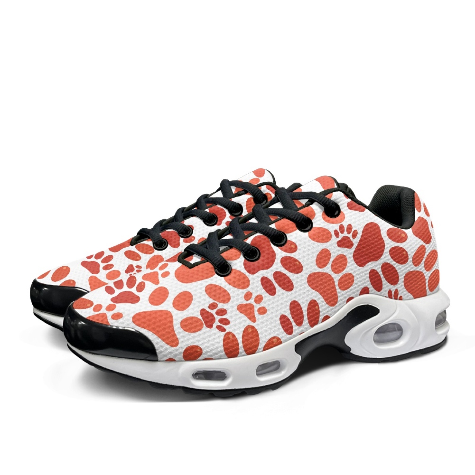 PENSTROLL Cow Print Paw Air Cu - Air Cushion Jogger Shoes Men ulasan dan harga