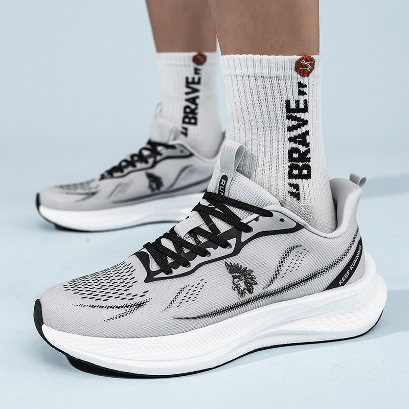 Ultra Light Men Sport Running  - Lightweight Road Running Shoes ulasan dan harga