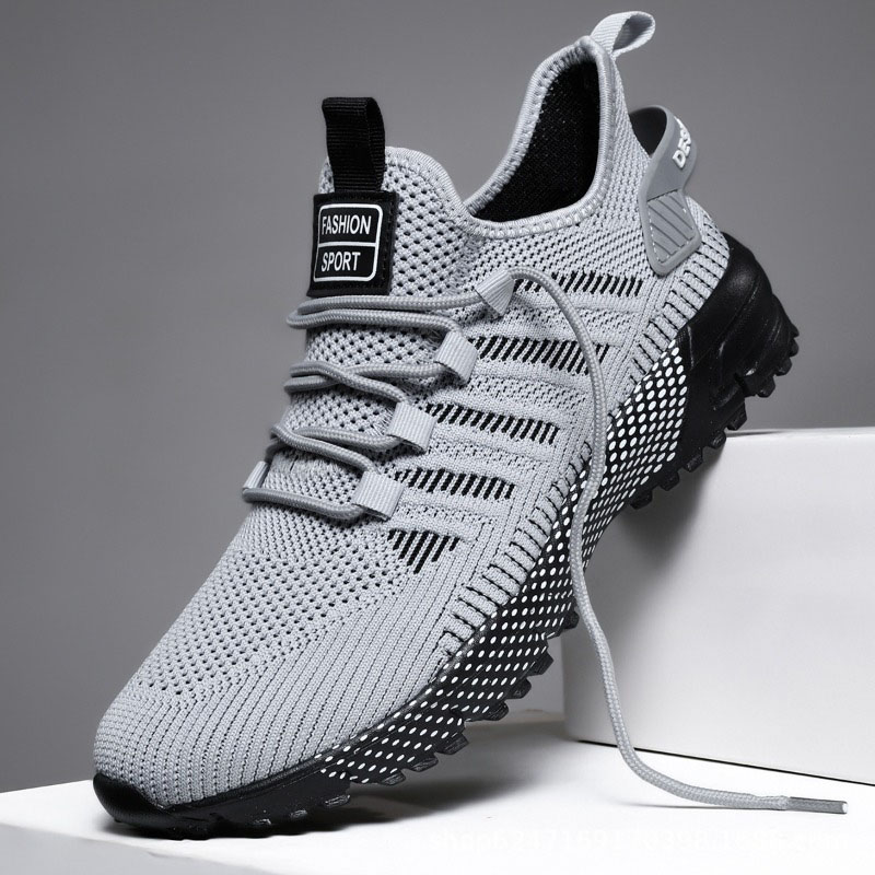 Running Shoes for Man Outdoor  - Shock Absorbing Gym Trainers ulasan dan harga