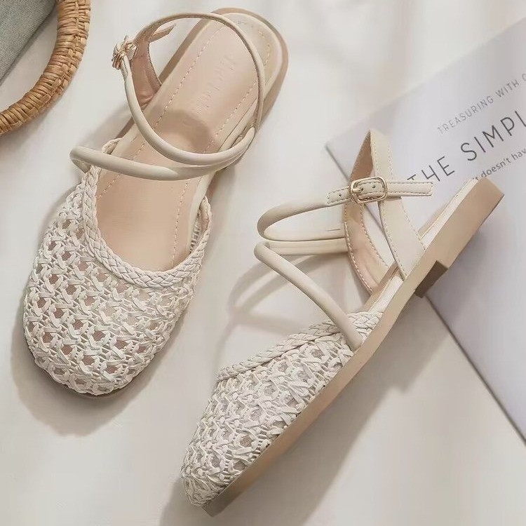 French-style Closed-toe Sandal - Sandals ulasan dan harga