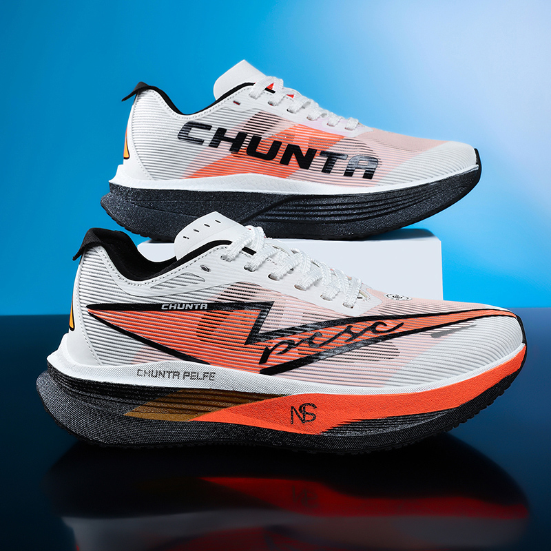 Running Shoes Carbon Board Mar - Breathable Mesh Athletic Shoes ulasan dan harga