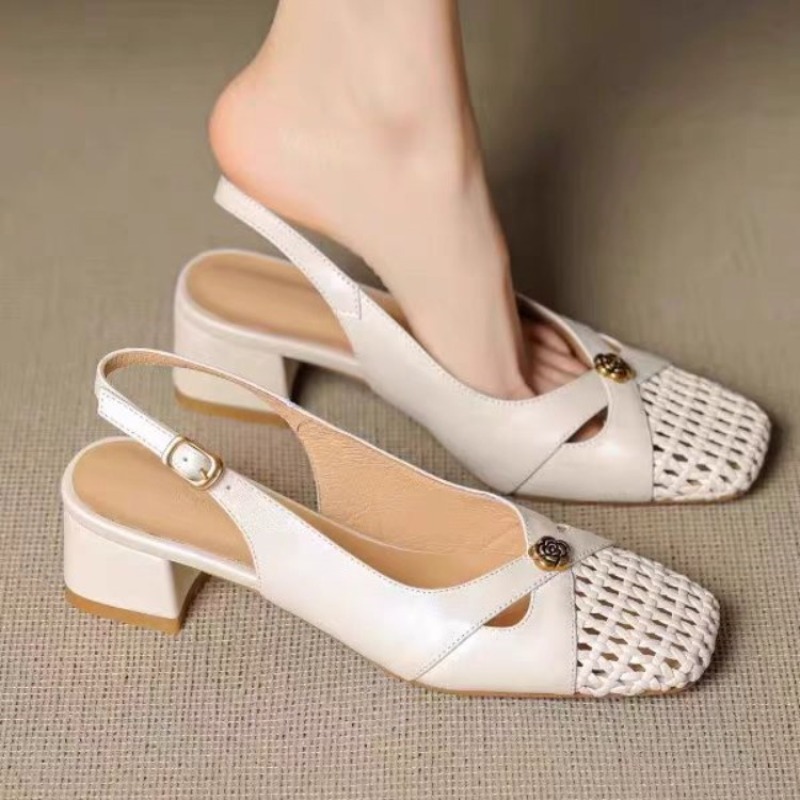 Women's French-style closed-to - Sandals ulasan dan harga