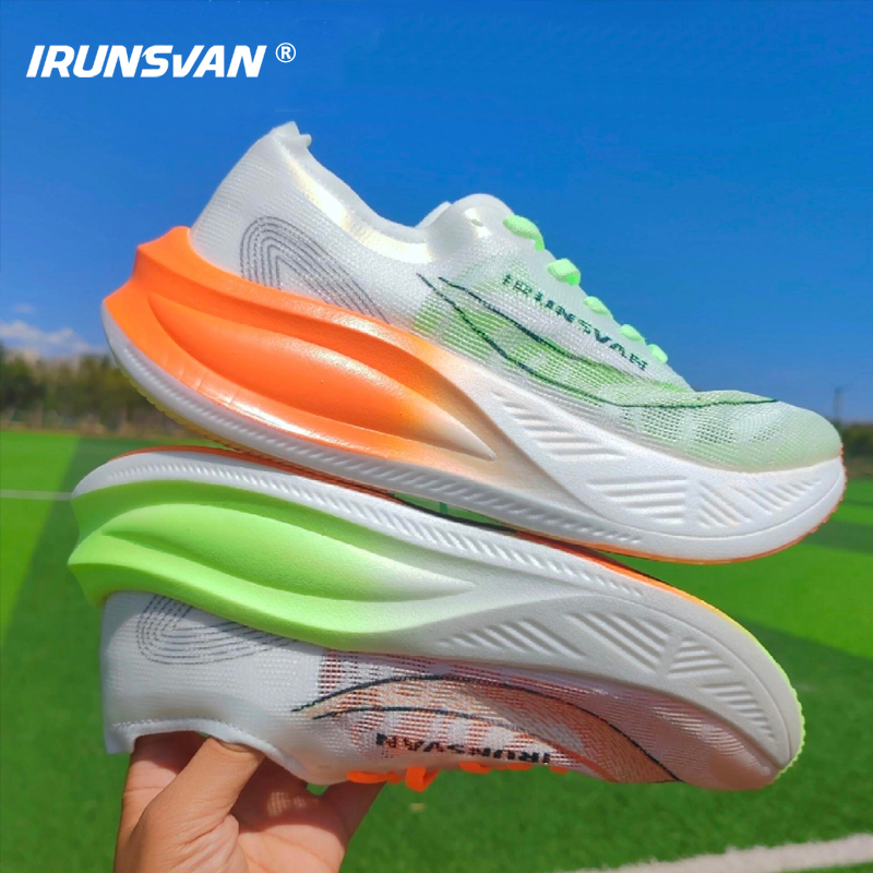 IRUNSVAN Nylon Carbon Plate Pr - Carbon Plate Marathon Racing Shoes ulasan dan harga
