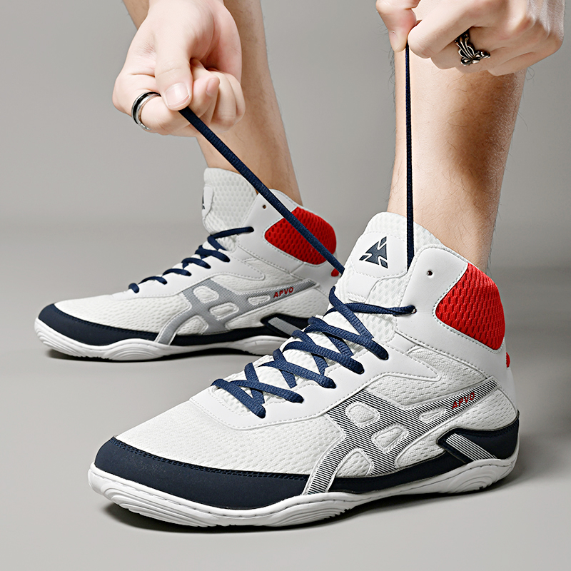 Men Women Lightweight Wrestlin - Shock Absorbing Gym Trainers ulasan dan harga