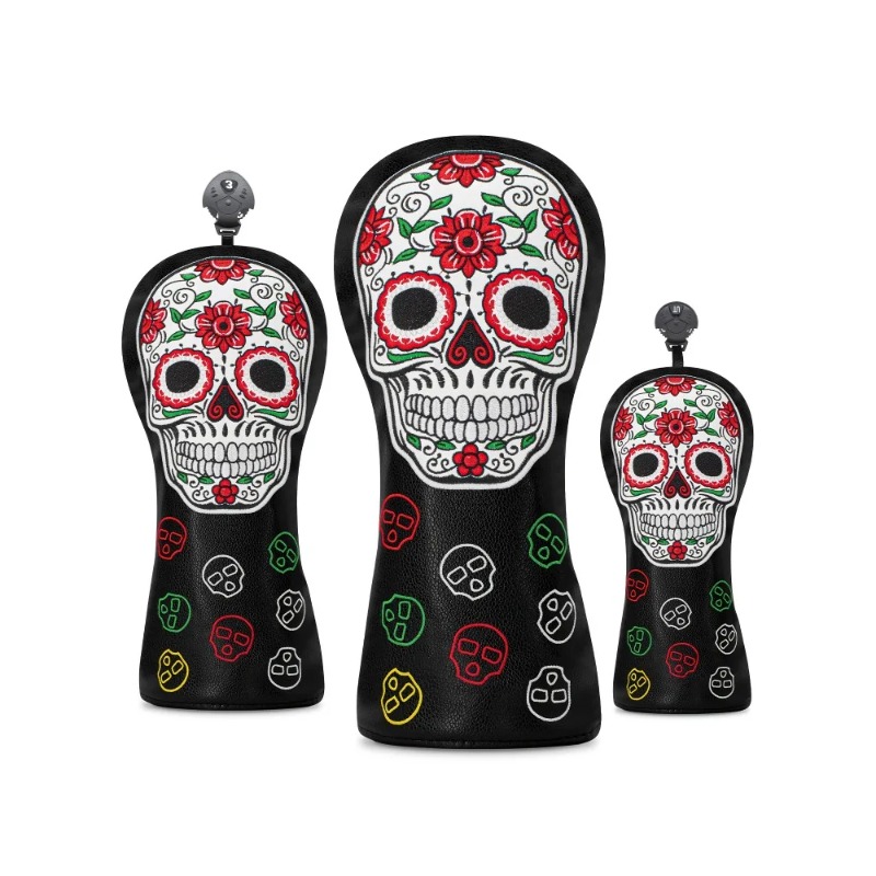 Golf Skull Skeleton Head Cover - Heels ulasan dan harga