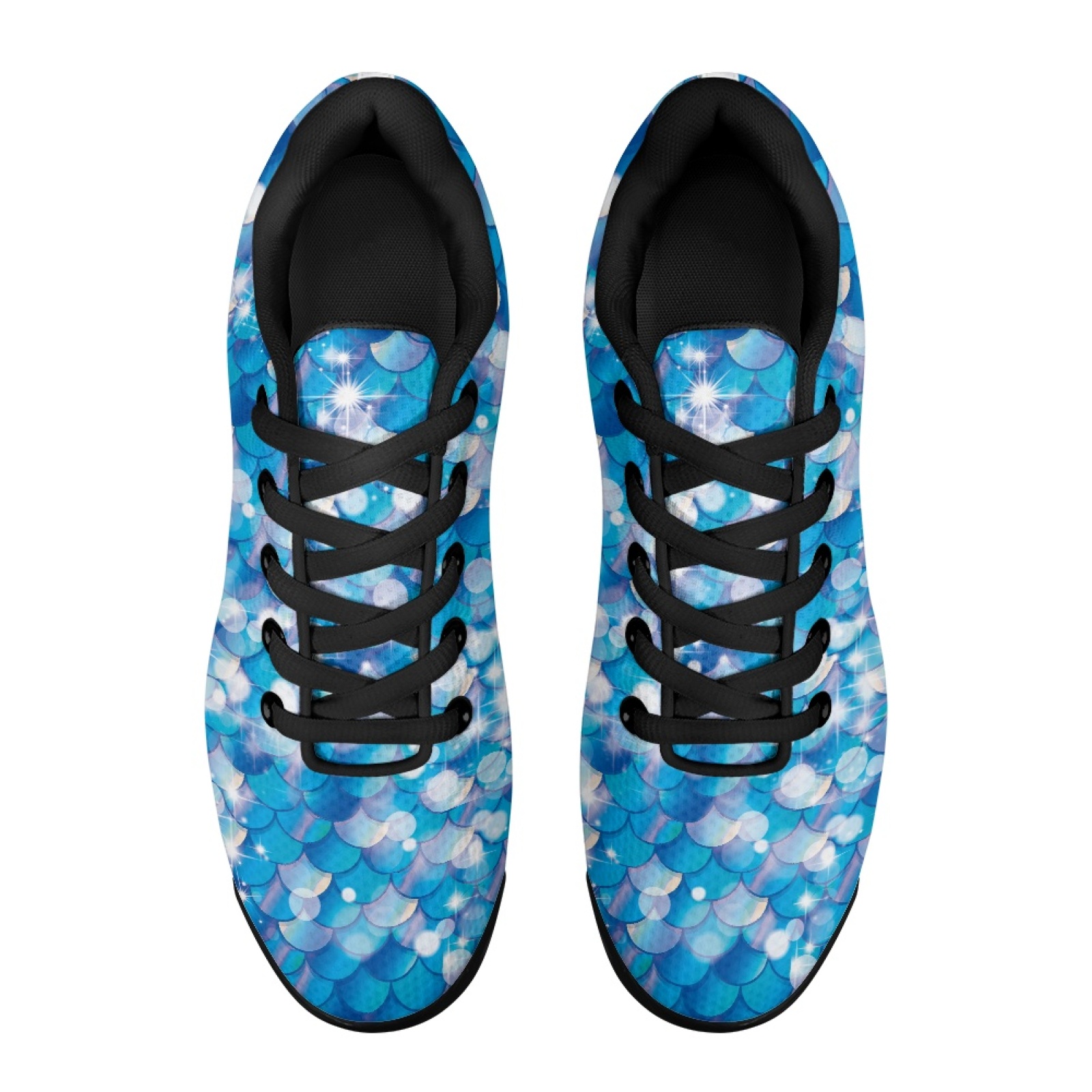 PENSTROLL Mermaid Scale Print  - Air Cushion Jogger Shoes Men ulasan dan harga