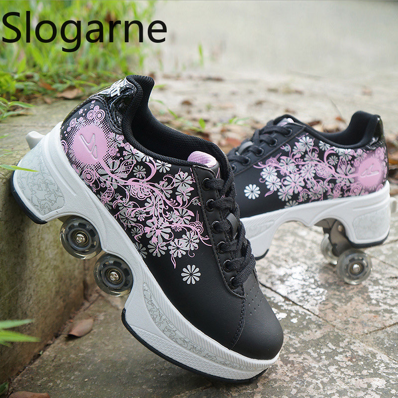 Women 4 Wheels Deformation Rol - Sneakers ulasan dan harga