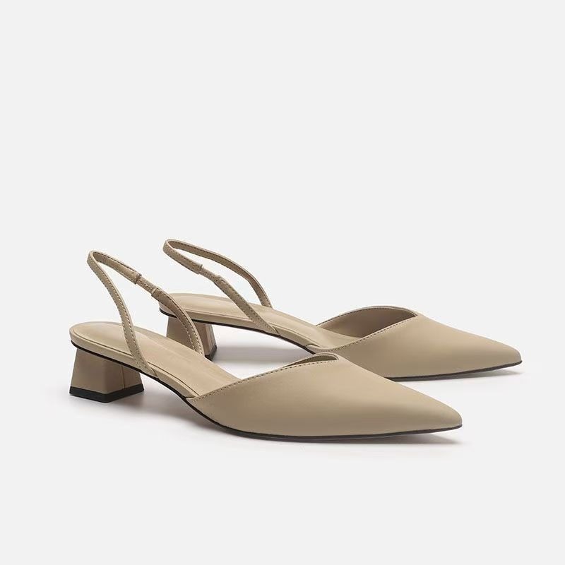 2026 Green Low Heel Strap High - Sandals ulasan dan harga
