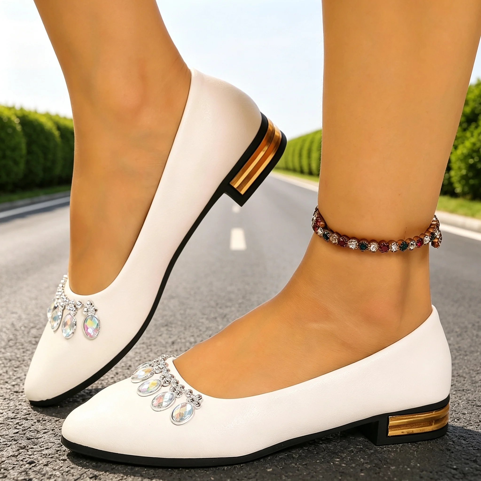 Women Flats Pointed Toe Ballet - Sneakers ulasan dan harga