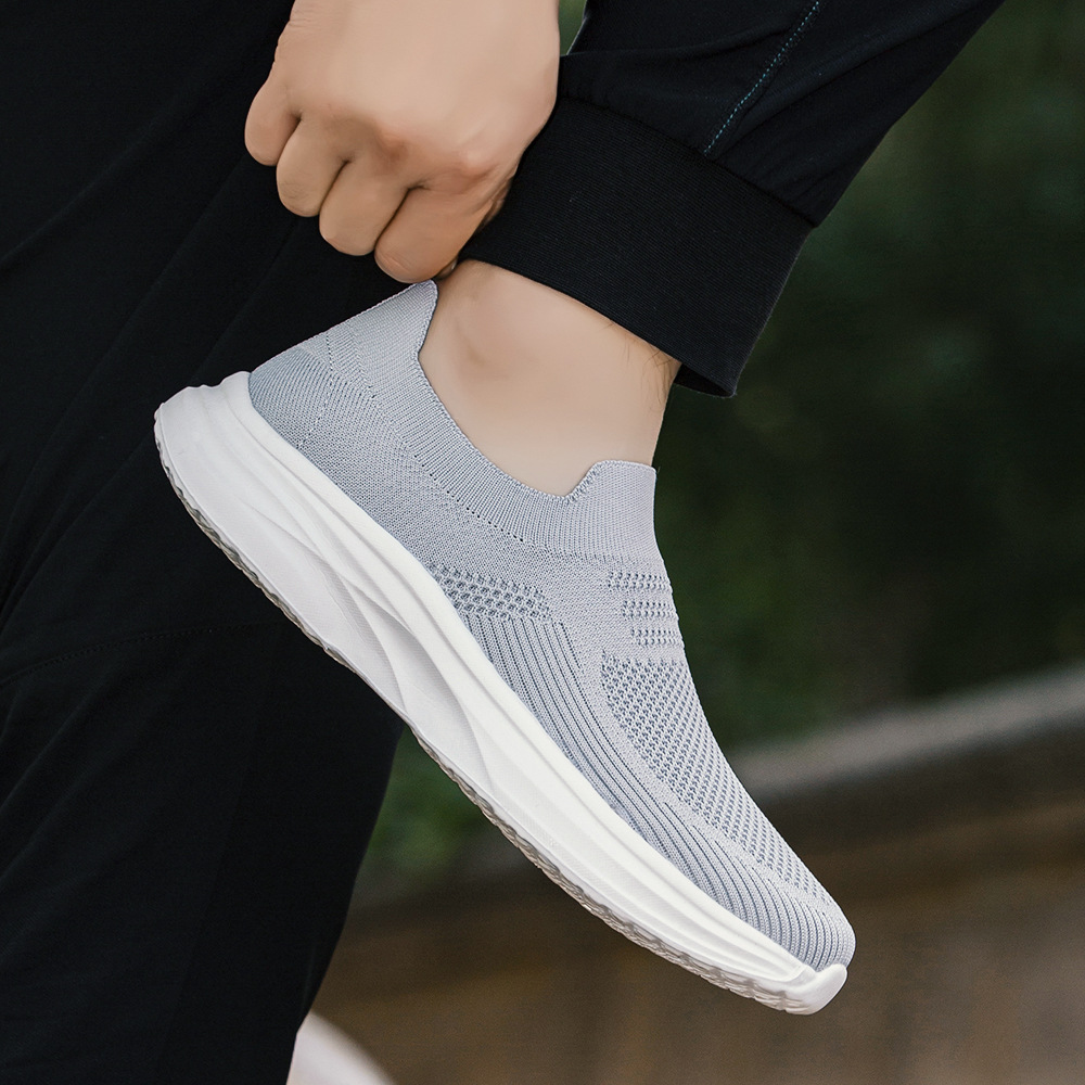 Mens Walking Shoes Lightweight - Shock Absorbing Gym Trainers ulasan dan harga
