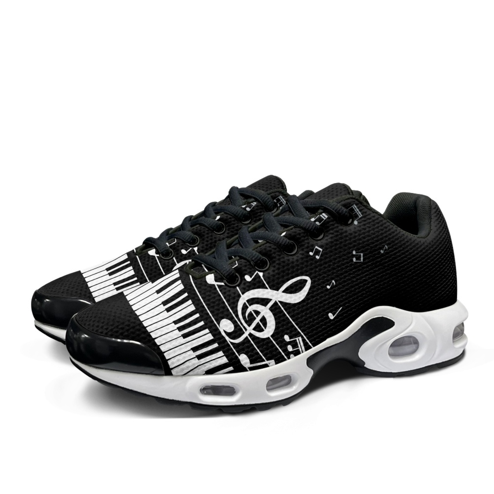 PENSTROLL Piano Music Notes Mo - Air Cushion Jogger Shoes Men ulasan dan harga
