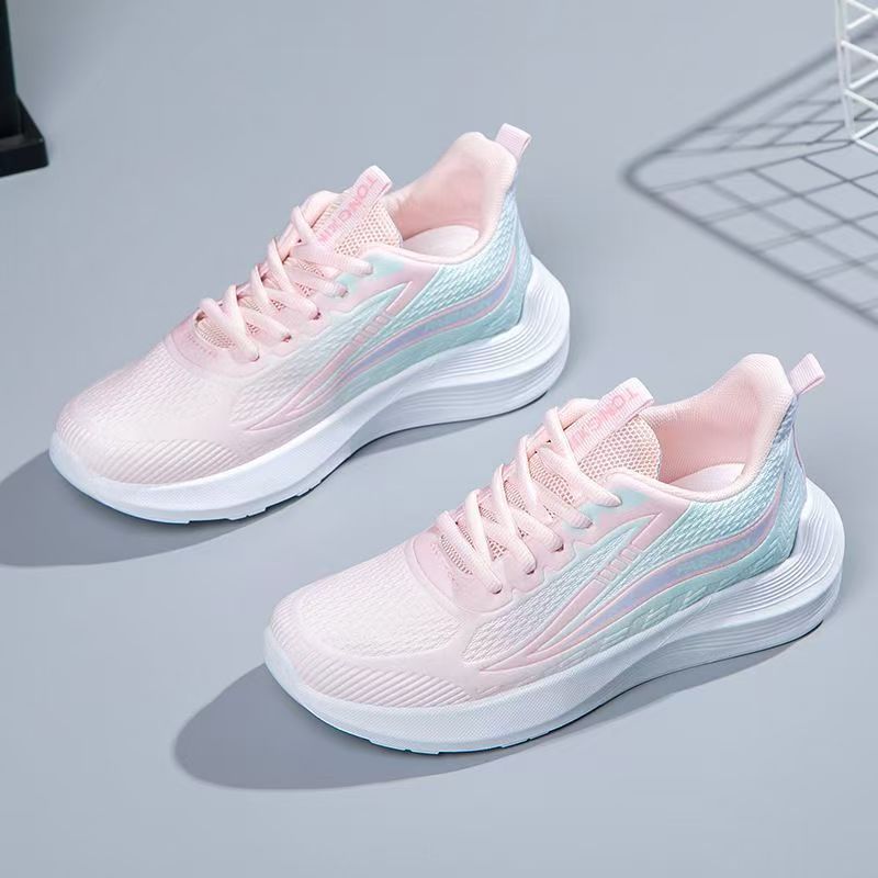 Fashion Women Sneakers Casual  - Shock Absorbing Gym Trainers ulasan dan harga