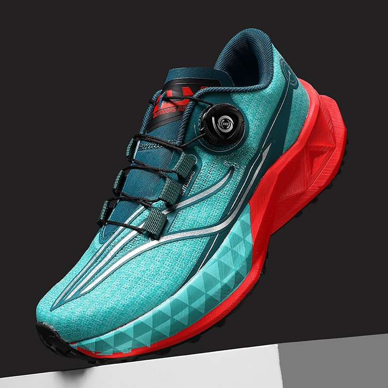 Men Women Running Shoes Cushio - Anti Slip Trail Running Sneakers ulasan dan harga