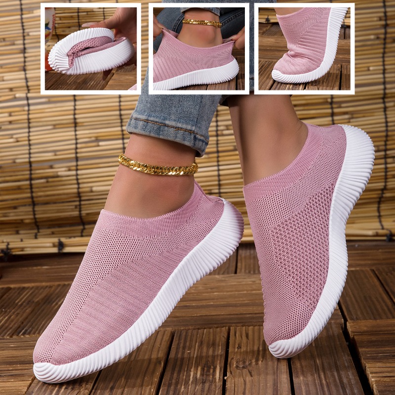 Women's Sneakers Breathable Kn - Breathable Mesh Athletic Shoes ulasan dan harga