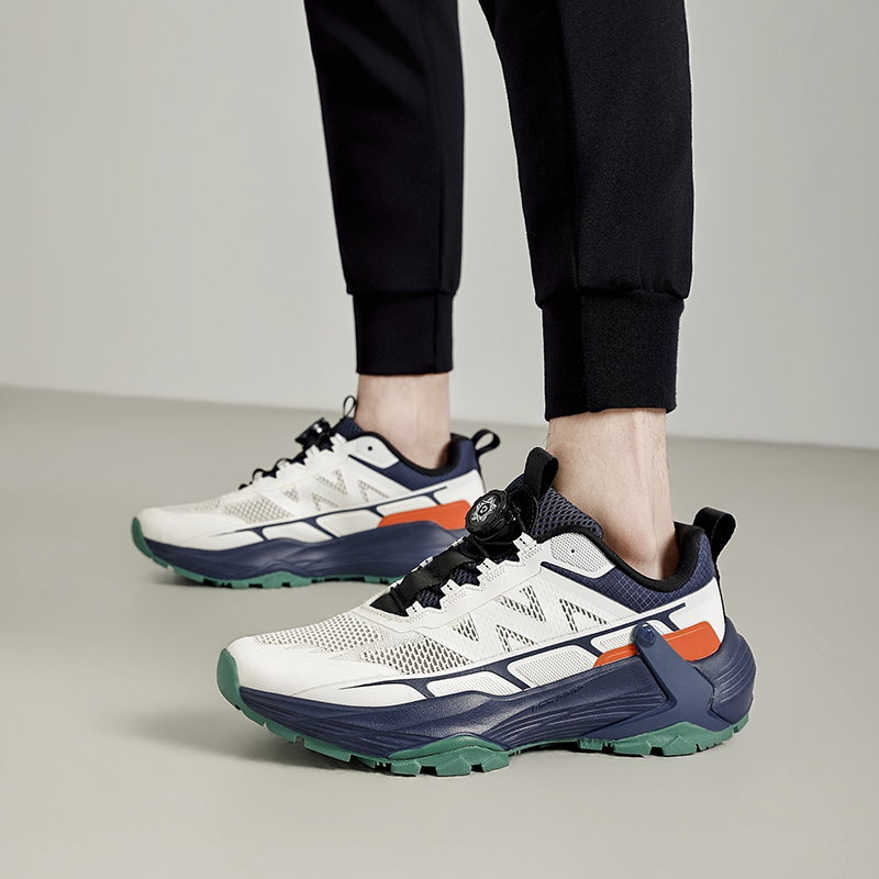 Men's Rotary Buckle Trail Runn - Anti Slip Trail Running Sneakers ulasan dan harga