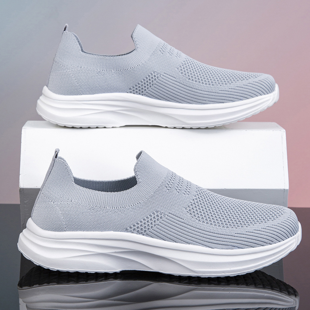 Mens Walking Shoes Lightweight - Shock Absorbing Gym Trainers ulasan dan harga