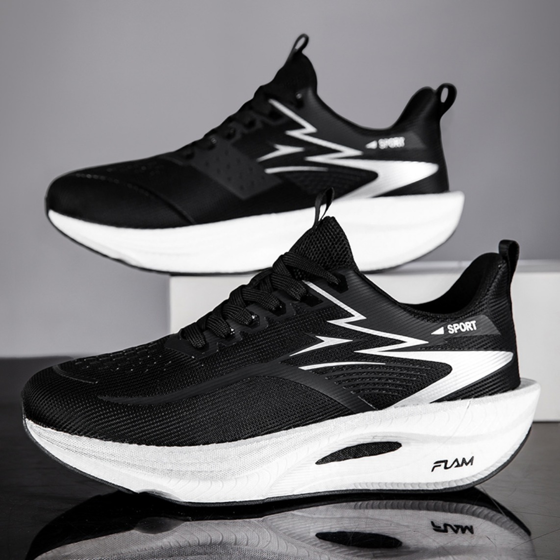 Men Women Carbon Plate Maratho - Carbon Plate Marathon Racing Shoes ulasan dan harga