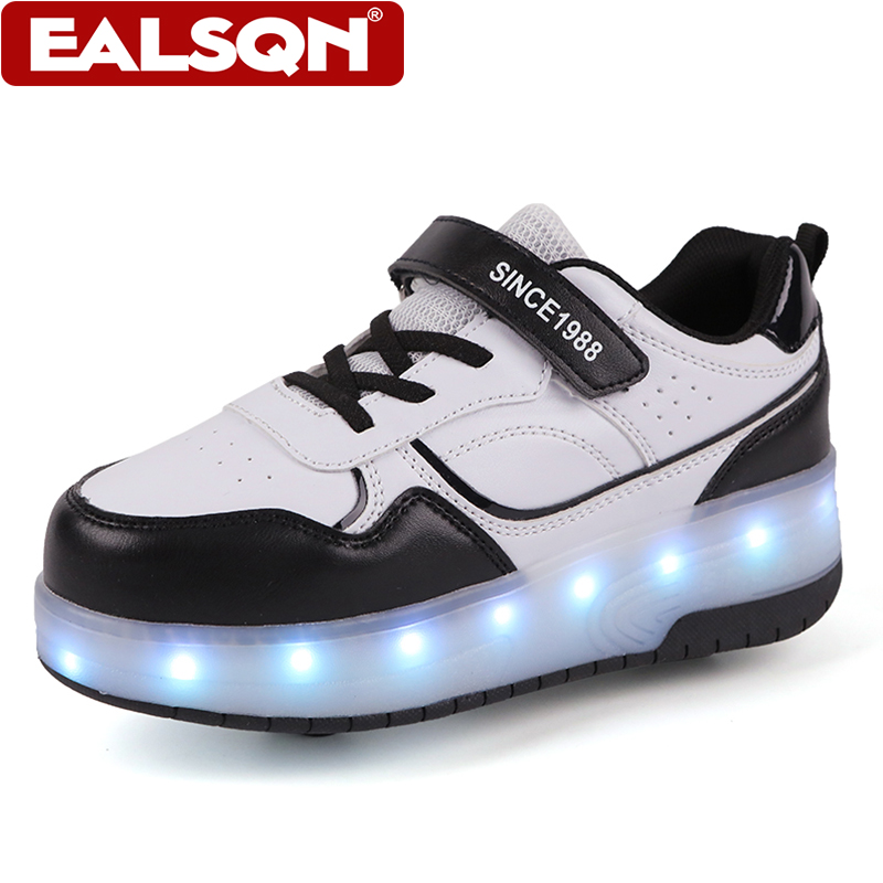 New Children's LED Light Up Ro - Running Shoes ulasan dan harga