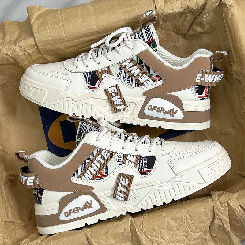 Casual Fashion Leather Sneaker - Waterproof Goretex Running Shoes ulasan dan harga